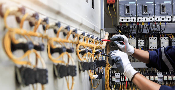 Professional Electrician technician working in Harrison, WI